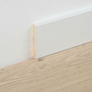 Plinthe blanche à peindre 100 mm (MDF)