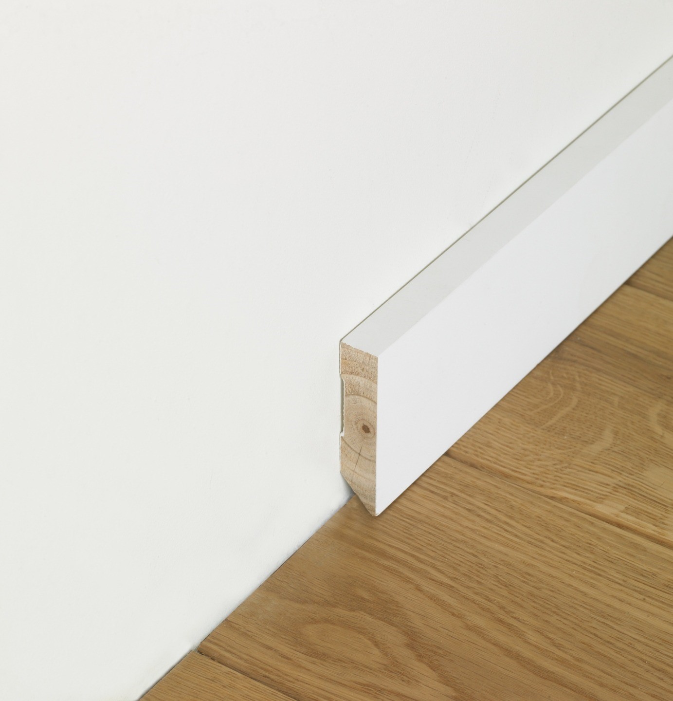 Plinthe blanche à peindre 40 mm (BOIS)